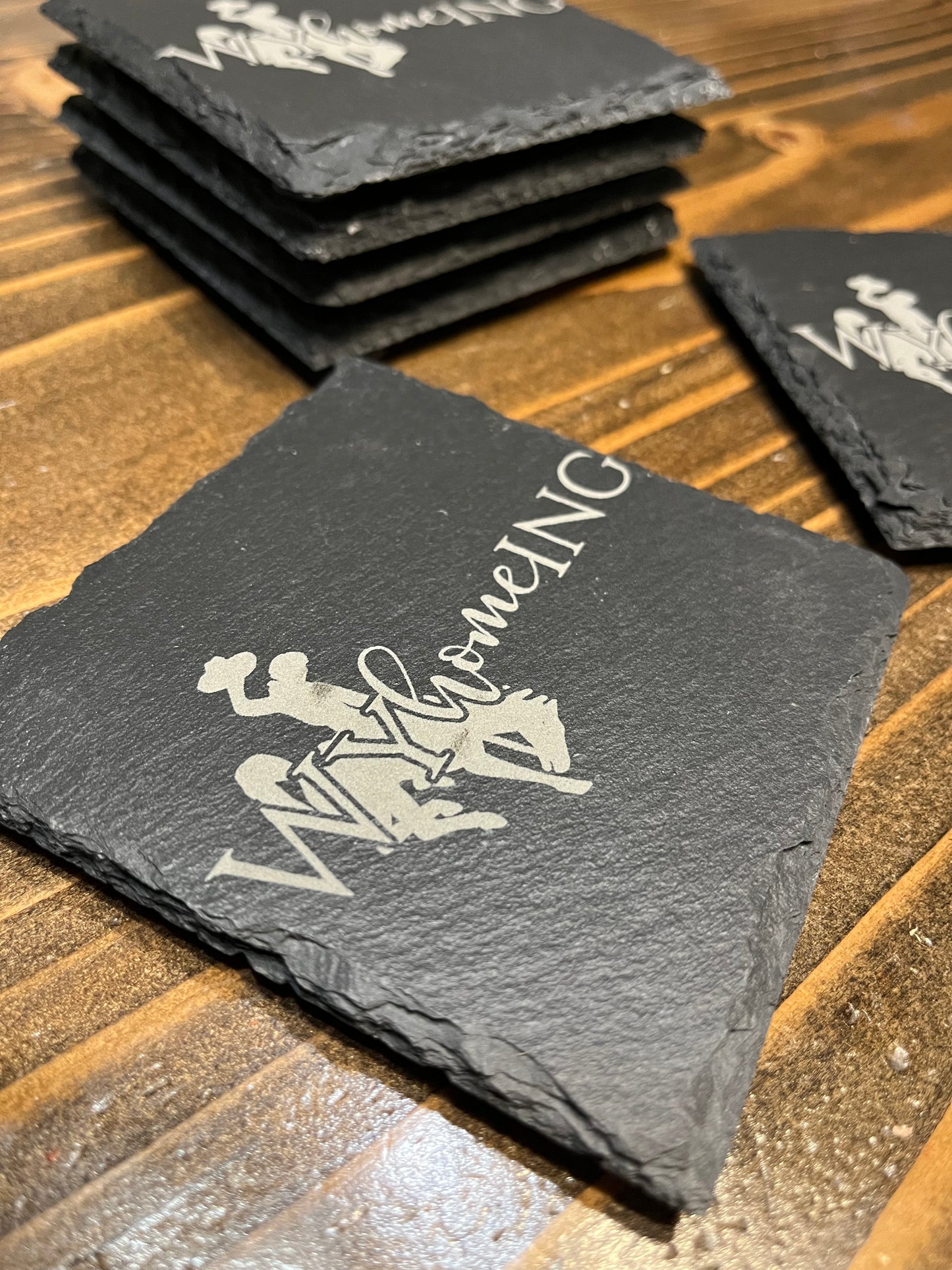 Square Wyhomeing Coaster Set