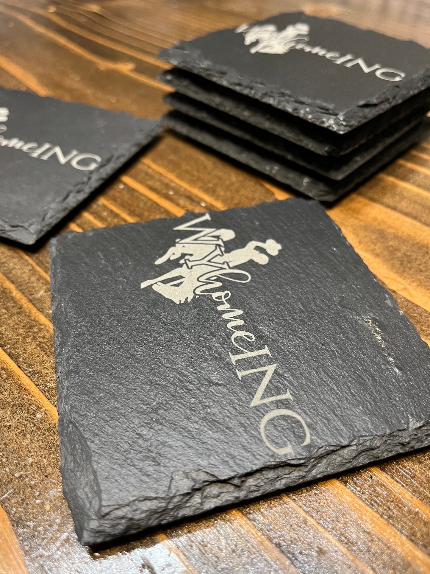 Square Wyhomeing Coaster Set