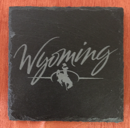 Square Wyoming Slate Coaster Set of 6