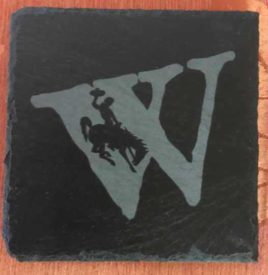 Square Wyoming Slate Coaster Set of 6